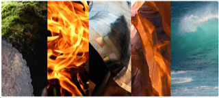Image of the five elements